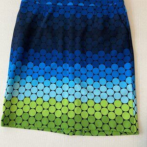 Premise Skirt -Polka Dot, Hombre, Blue Green